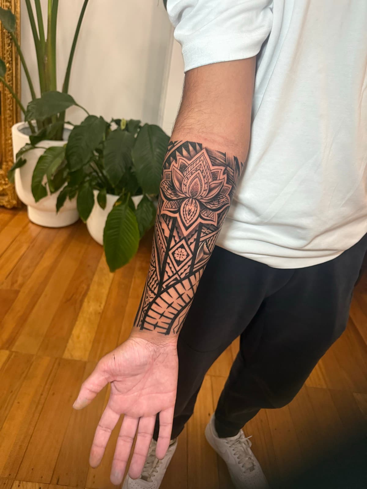 Polynesian Lotus Forearm