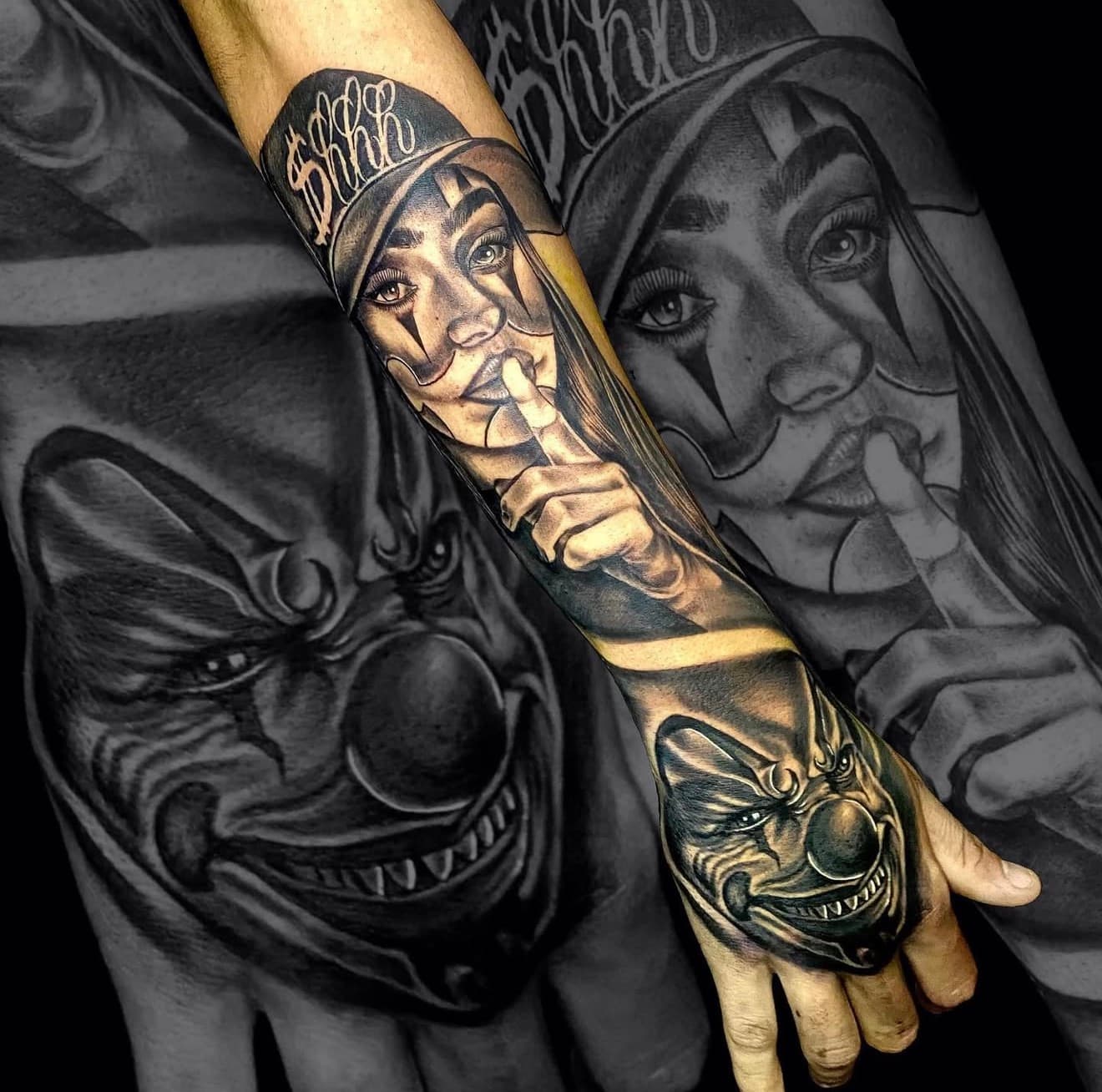 Chicano Forearm Piece by Amzart — Realism tattoo, Sydney