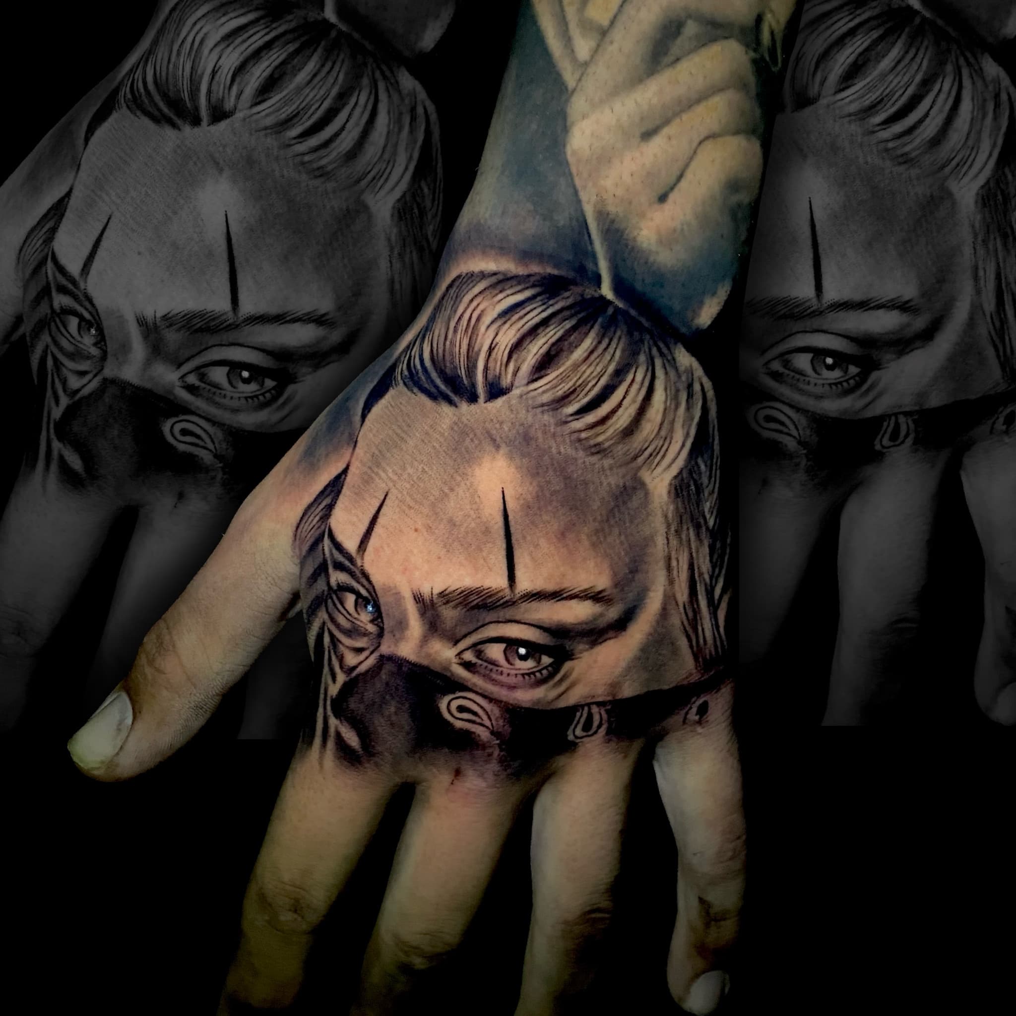 Chicano Hand by Amzart — Realism tattoo, Sydney