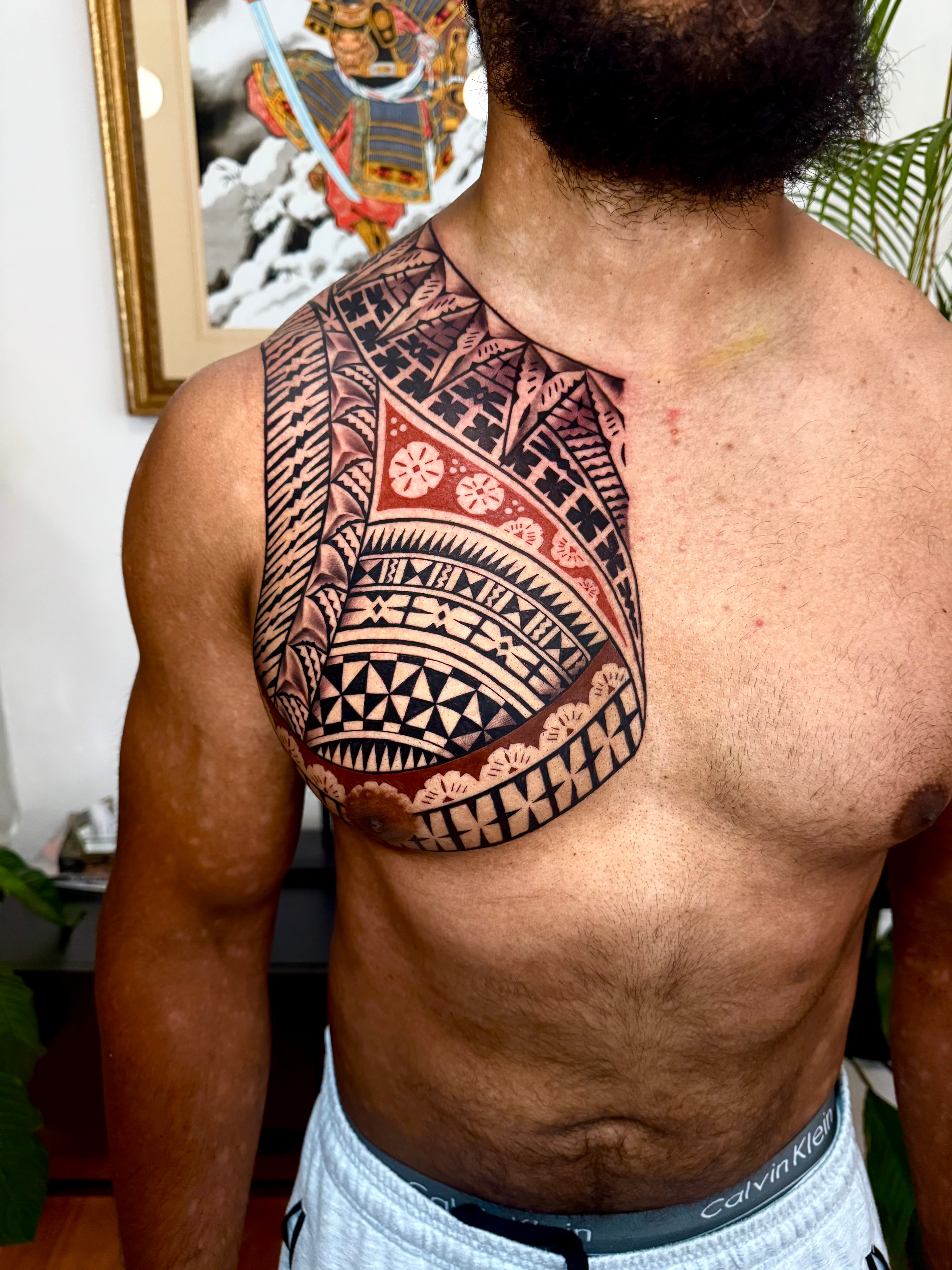 Fijian Chest Piece by Amzart — Polynesian tattoo, Sydney