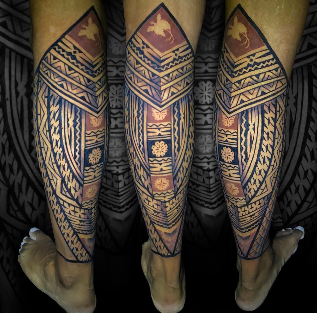 Fijian Calf Piece by Amzart — Polynesian tattoo, Sydney